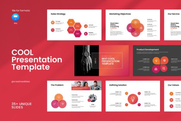Download Cool Keynote Presentation Template - Presentation Collection