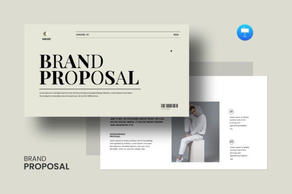 Download Brand Proposal Keynote Template - Brand Collection