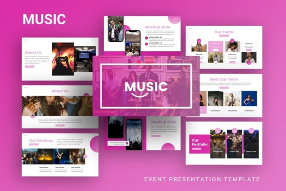 Download Presentation Template - Music - Presentation Collection