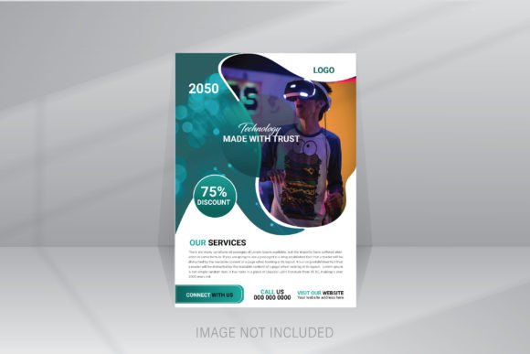 Download Hi-tech Technology Presentation Flyer - Presentation Collection