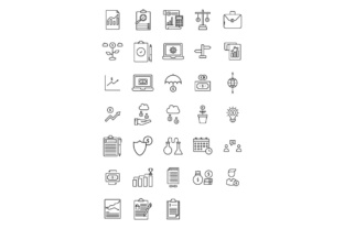 Download Economics Market Icons Set - Economics Collection