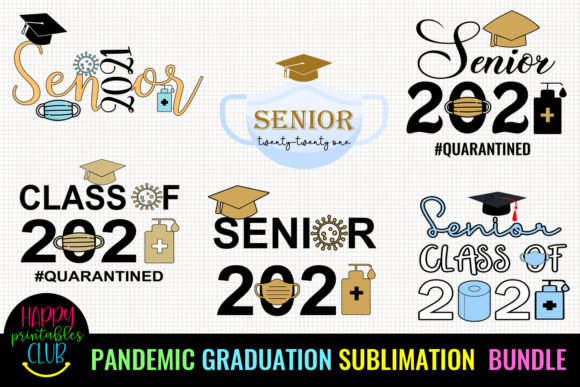Download Pandemic 2021 Graduation Bundle Sublimat - Graduation Collection