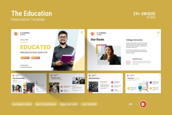 Download Education PowerPoin PresentationTemplate - Presentation Collection