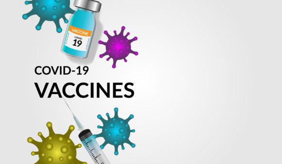 Download Coronavirus Vaccine Vector Background. - Corona Collection