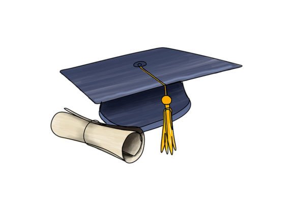 Download Graduation Cap and Diploma - Graduation Collection