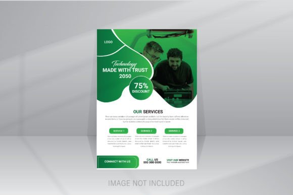 Download Hi-tech Technology Presentation Flyer - Presentation Collection