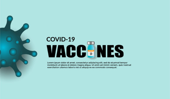 Download Coronavirus Vaccine Vector Background. - Corona Collection