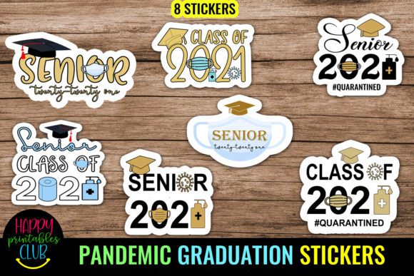 Download Pandemic Graduation Stickers- Graduation - Graduation Collection