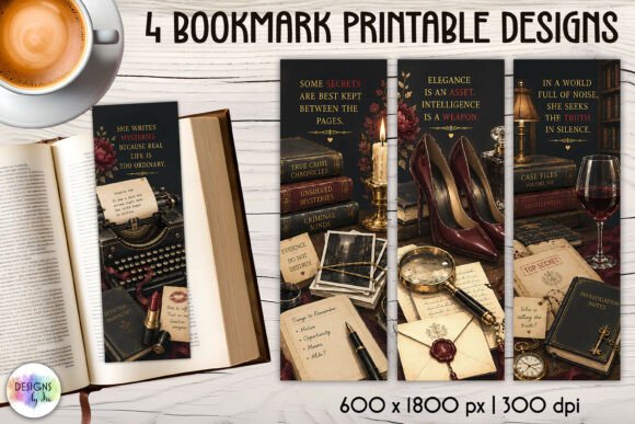 Download True Crime and Detective Bookmarks - Crime Collection