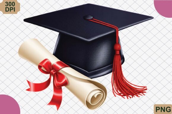 Download Graduation Cap with Diploma PNG - Graduation Collection