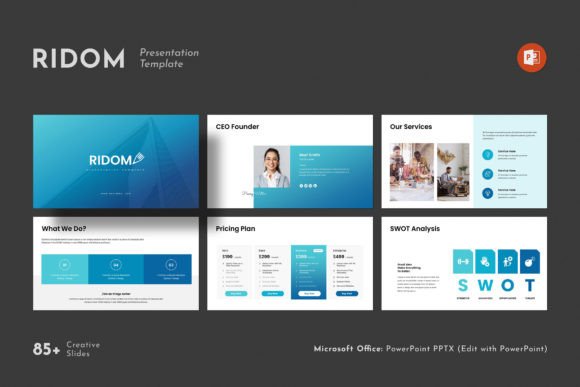 Download Ridom PowerPoint Presentation Template - Presentation Collection